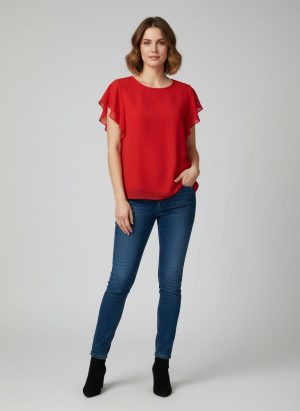 Blusa Vermelha Zara